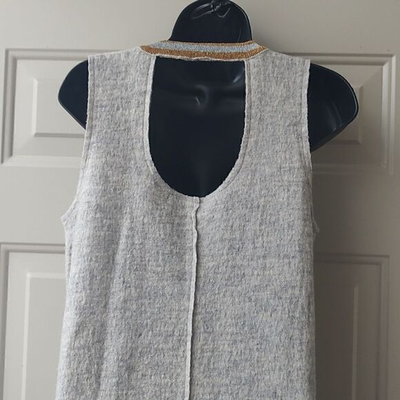 Anthropologie Afterlight Wool Dress Knitted & Knotted gray size XS, 100% Wool - Picture 4 of 12